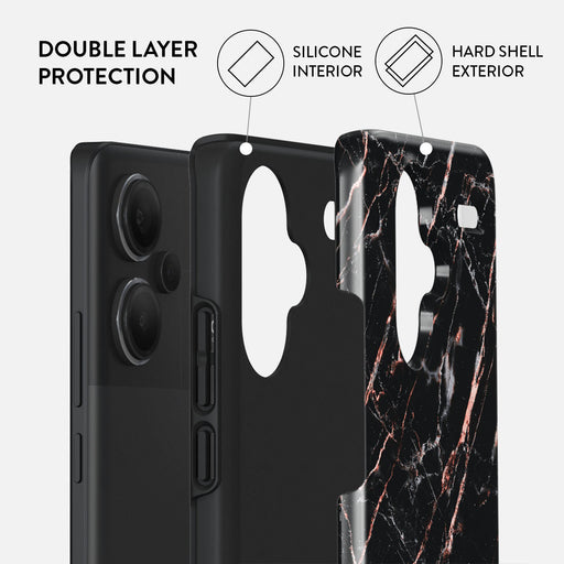 Rose Gold Marble - Xiaomi Redmi Note 13 Pro+ 5G Case 2