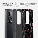 Rose Gold Marble - Xiaomi Redmi Note 12 Pro 5G Case 2