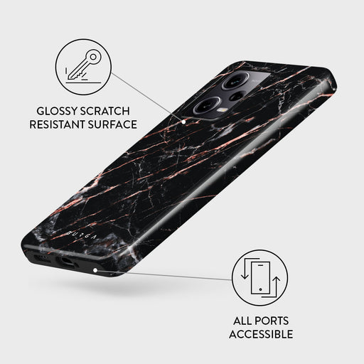 Rose Gold Marble - Xiaomi Redmi Note 12 Pro 5G Case 3
