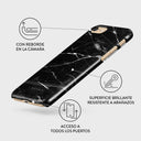 Noir Origin - iPhone SE (2020) Funda 3