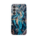 Mystic River - Blue Marble Samsung Galaxy S24 Case 5