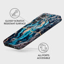 Mystic River - Blue Marble Samsung Galaxy S24 Case 7