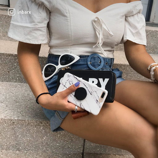 Satin White - Marble Samsung Galaxy A15 4G / 5G Case 7