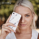 Satin White - Marble Samsung Galaxy A23 4G / 5G Case 9