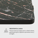 Rose Gold Marble - Funda para Laptop 10
