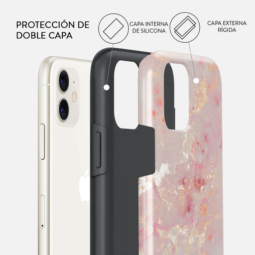 Golden Coral - iPhone 11 Funda 2