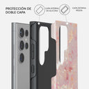Golden Coral - Samsung Galaxy S24 Ultra Funda 2