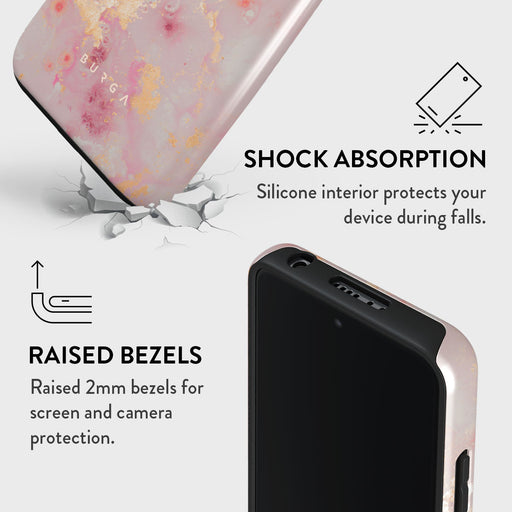 Golden Coral - Pink Xiaomi Redmi Note 11T Pro / 11T Pro+ Case 4