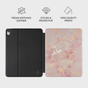 Golden Coral - Pink iPad Air 11 (7th/6th Gen) Case 3