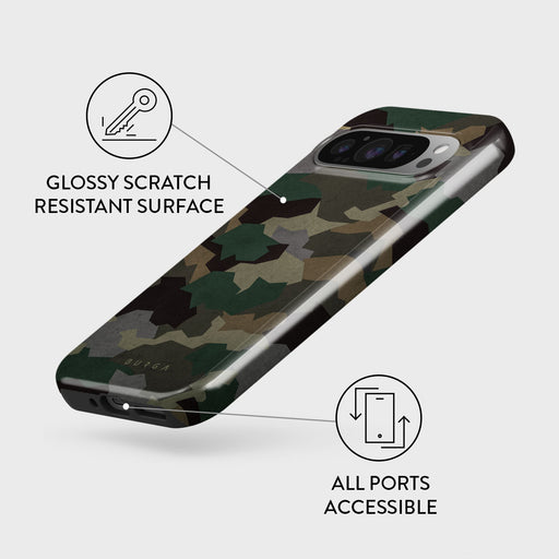 Tropical Green Camo - Google Pixel 9 Pro Case 3