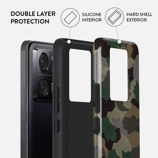 Tropical Green Camo - Xiaomi 13T Case 2