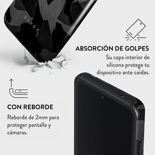 Night Black Camouflage - Samsung Galaxy A23 4G / 5G Funda 4