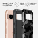 Night Black Camouflage - Google Pixel 8a Case 2