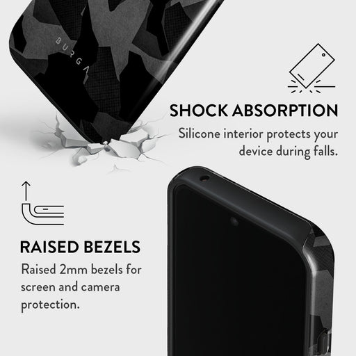 Night Black Camouflage - Google Pixel 8a Case 4