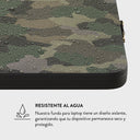 Tropical Green Camo - Funda para Laptop 10