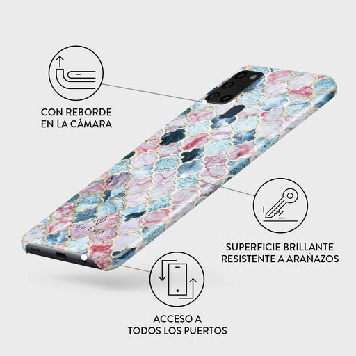 Pink Beach - Samsung Galaxy A21s 4G Funda 3