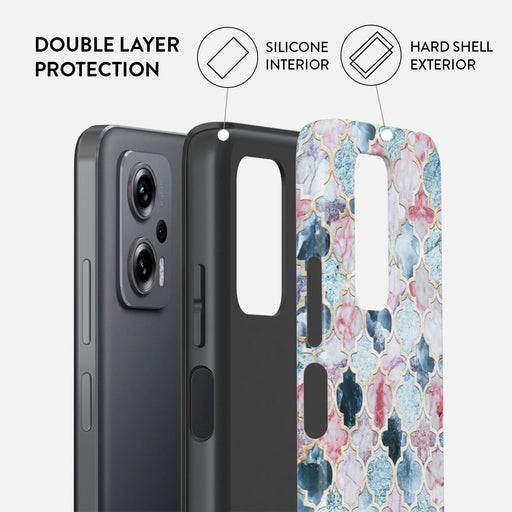 Pink Beach - Mosaic Xiaomi Redmi Note 11T Pro / 11T Pro+ Case 2