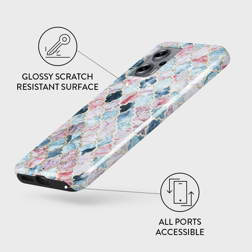 Pink Beach - Mosaic Xiaomi Redmi Note 11T Pro / 11T Pro+ Case 3