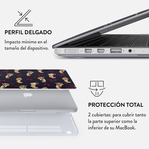 Cougar - Estuche rígido para MacBook 18
