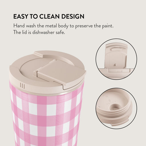 Think Pink - Travel Mug 16