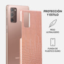 Pink Croco - Samsung Galaxy Note 20 4G / 5G Funda 2