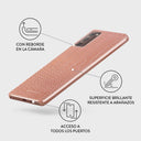 Pink Croco - Samsung Galaxy Note 20 4G / 5G Funda 3