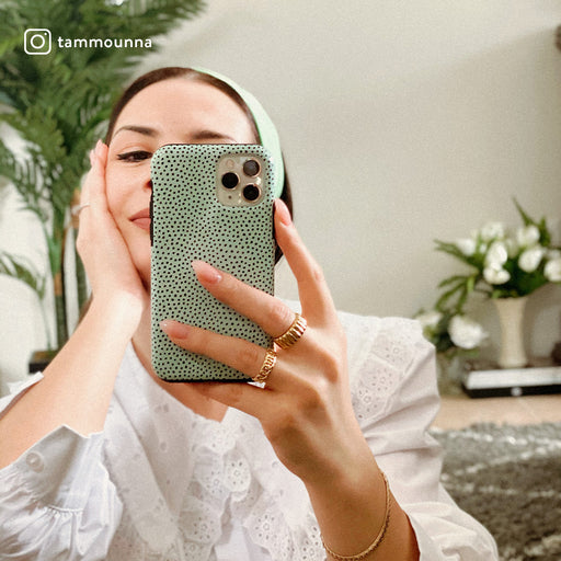 Mint Gelato - Dots Samsung Galaxy A35 Case 12