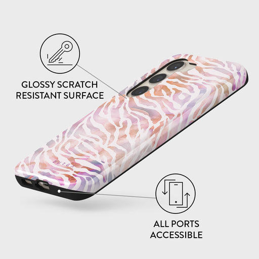 Sultry July - Zebra Samsung Galaxy S23 Case 7