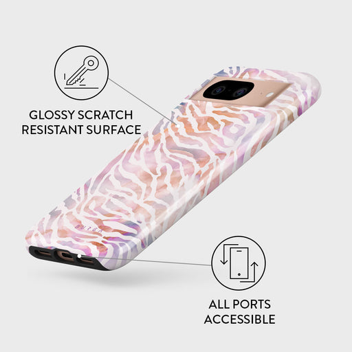 Sultry July - Zebra Google Pixel 8 Case 3