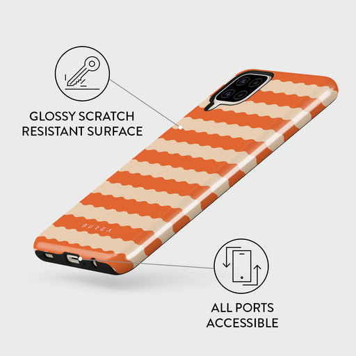 Papaya - Samsung Galaxy A12 4G Case 3