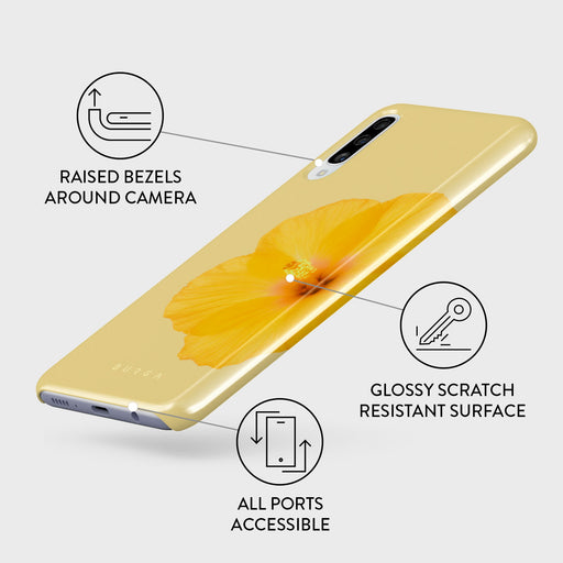 Hibiscus - Samsung Galaxy A50 Case 3