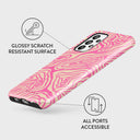 Pink Shores - Samsung Galaxy A33 Case 3