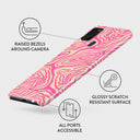 Pink Shores - Samsung Galaxy A21s 4G Case 3