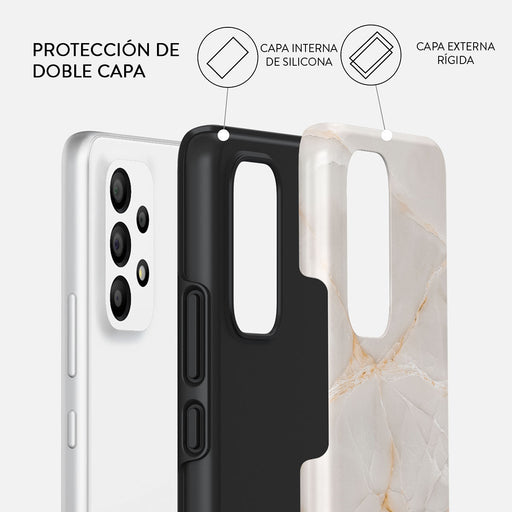 Vanilla Sand - Samsung Galaxy A73 Funda 2