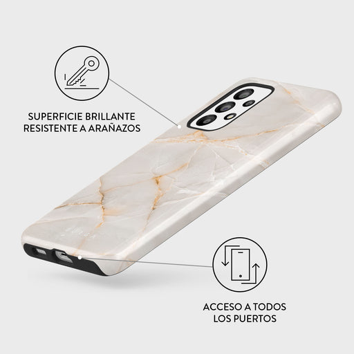 Vanilla Sand - Samsung Galaxy A73 Funda 3