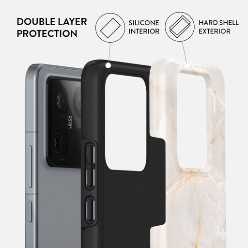 Vanilla Sand - MarbleXiaomi 15 Pro Case 2