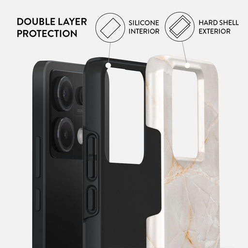 Vanilla Sand - Marble Xiaomi Redmi Note 13 Pro 5G Case 2