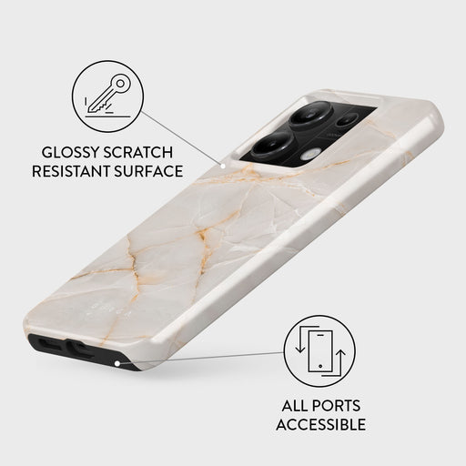 Vanilla Sand - Marble Xiaomi Redmi Note 13 Pro 5G Case 3