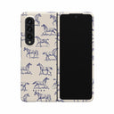 Derby Race - Samsung Galaxy Z Fold 4 Case