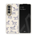 Derby Race - Samsung Galaxy Z Fold 4 Case 38