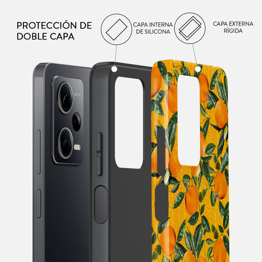 Orange Lemonade - Xiaomi Redmi Note 12 Pro 5G Funda 2