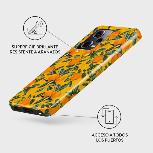 Orange Lemonade - Xiaomi Redmi Note 12 Pro 5G Funda 3