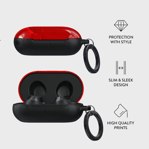 Wild Blaze - Red Samsung Galaxy Buds Plus Case 4