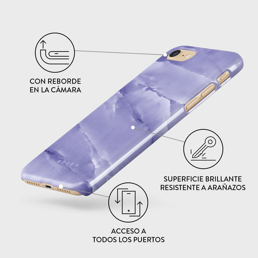 Lavender Dream - iPhone SE (2022) Funda 3