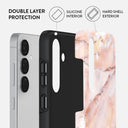 Morning Sunshine - Pastel Marble Samsung Galaxy S25 Plus Case 2