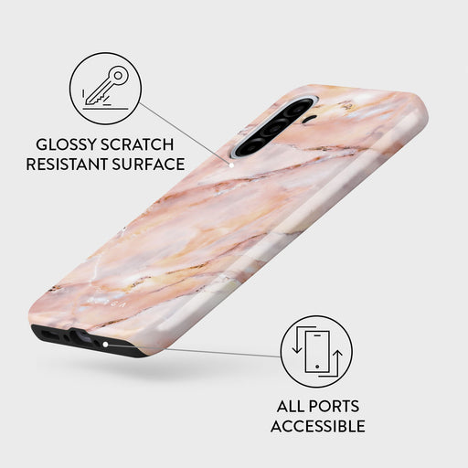 Morning Sunshine - Pastel Marble Samsung Galaxy A36 5G Case 3