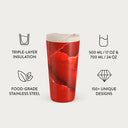 Wild Blaze - Red Travel Mug 7