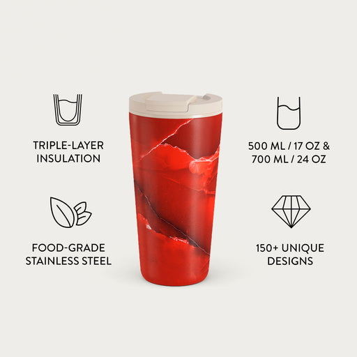 Wild Blaze - Red Travel Mug 7