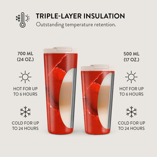 Wild Blaze - Red Travel Mug 13