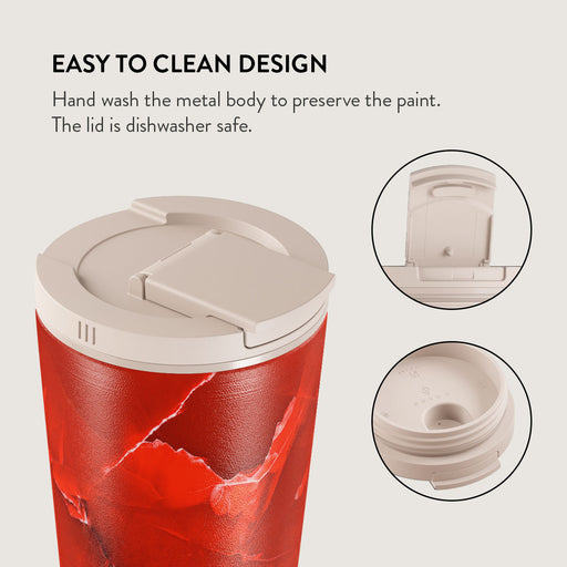 Wild Blaze - Red Travel Mug 16